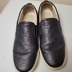 Gucci  slide on sneakers